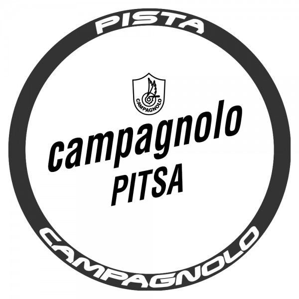 Road Track Bicycle Wheels Rim Decal Stickers for Campagnolo Pista
